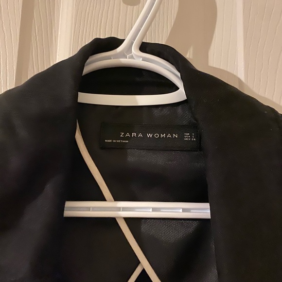Zara Black Coat (size small) - Picture 3 of 5
